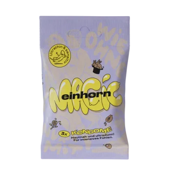 Einhorn Kondomy Magic - 3 ks