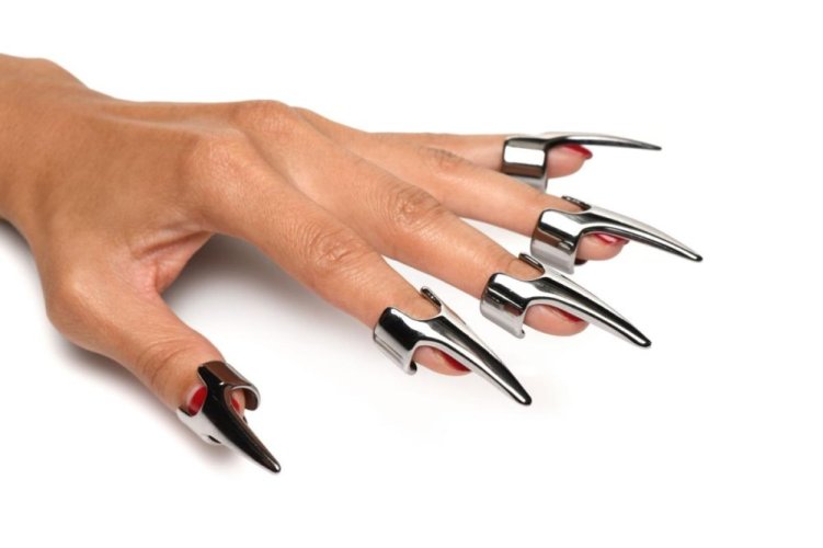 Claw Ring Set – 5dílný set drápků z nerezové oceli