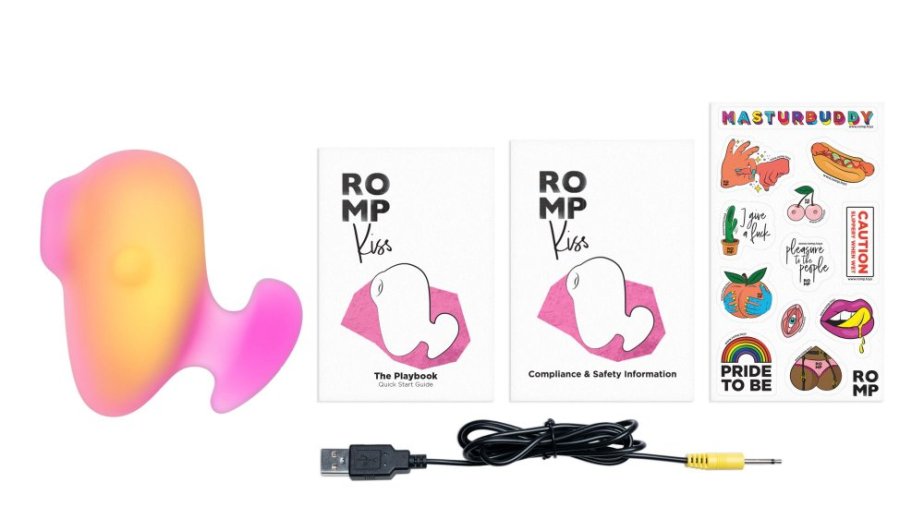 ROMP by Womanizer Kiss kompaktný stimulátor klitorisu