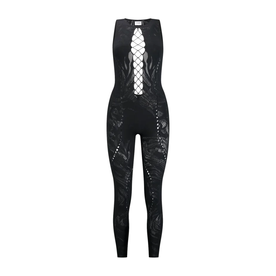 VAINVER Adina catsuit s otevřenými zády