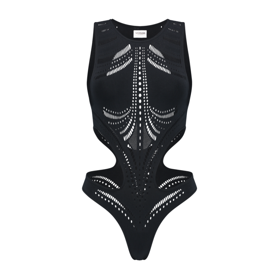 VAINVER Ariel body s otvoreným chrbtom - Velikost: M/L