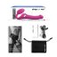 STRAP-ON-ME M - AIR WAVE VIBRATOR (PINK)