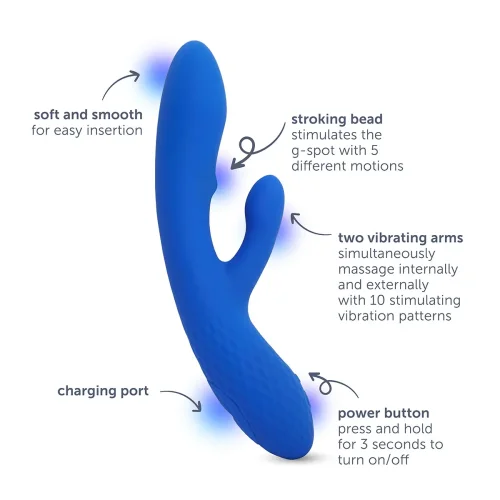 plusOne® Luxe Dual Massager