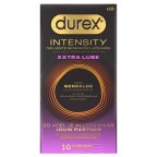 Durex Intensity Extra Lube – ultratenké bezlatexové kondómy 10 ks