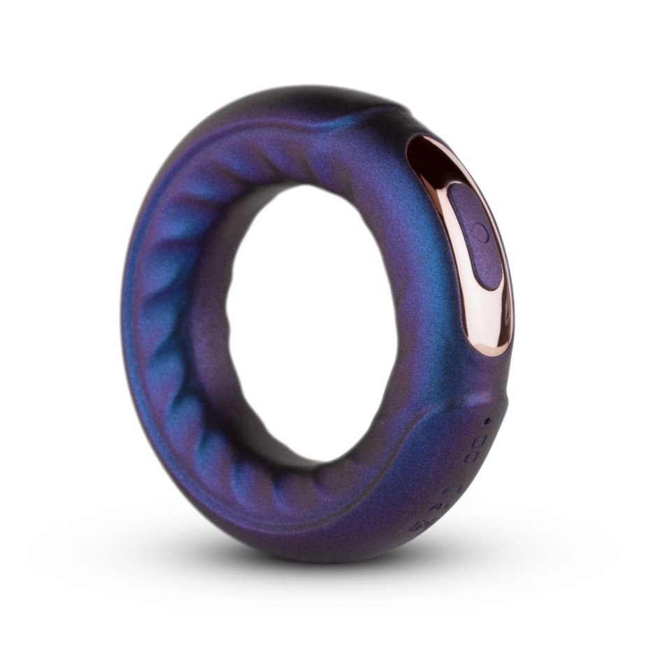 Vibrační kroužek Hueman - Saturn Vibrating Cock/Ball Ring