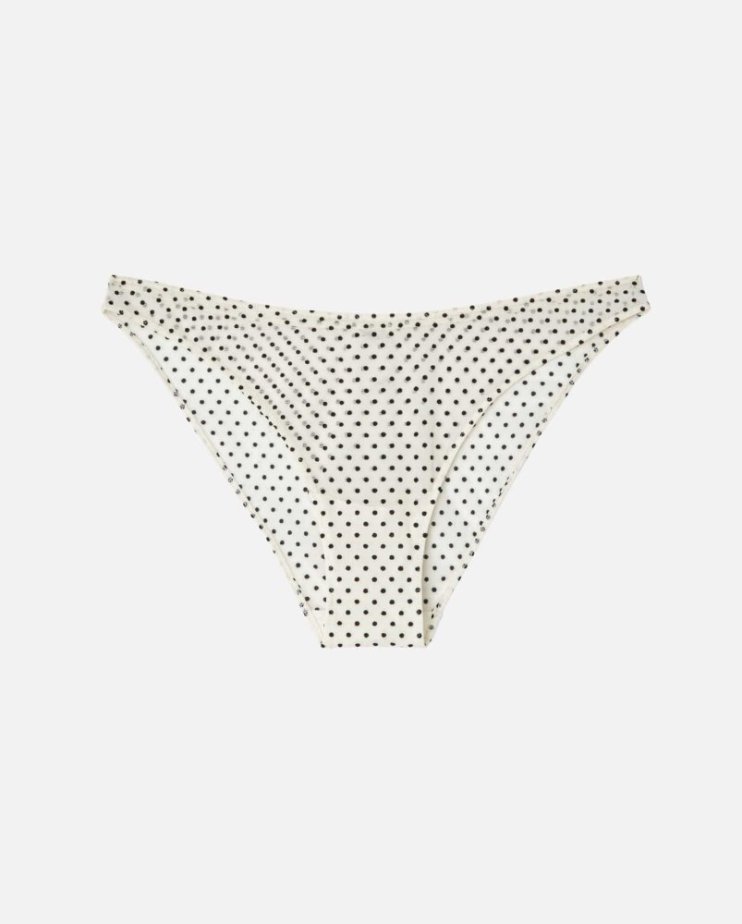 Mesh Bikini Briefs Understatement – Cream/Black