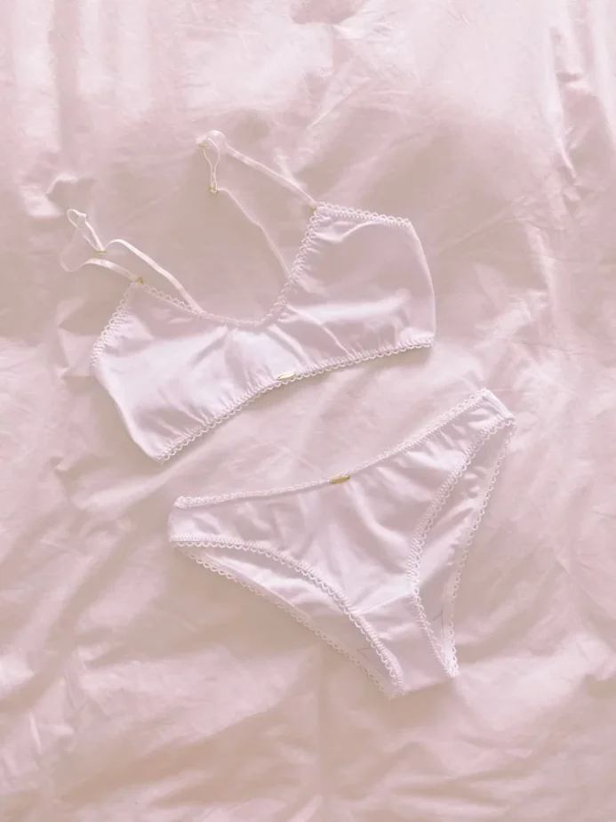 Bambusové bikini kalhotky - Bamboo kalhotky: Červená S