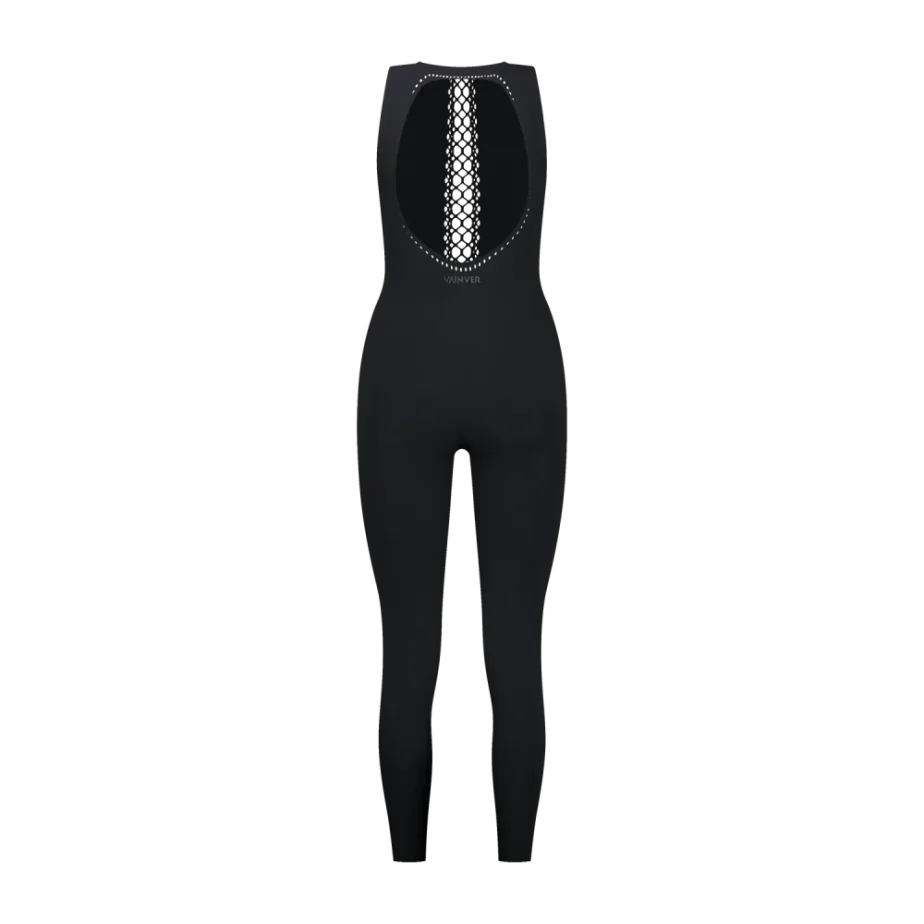 VAINVER Abiline catsuit s otevřenými zády a cut-outy