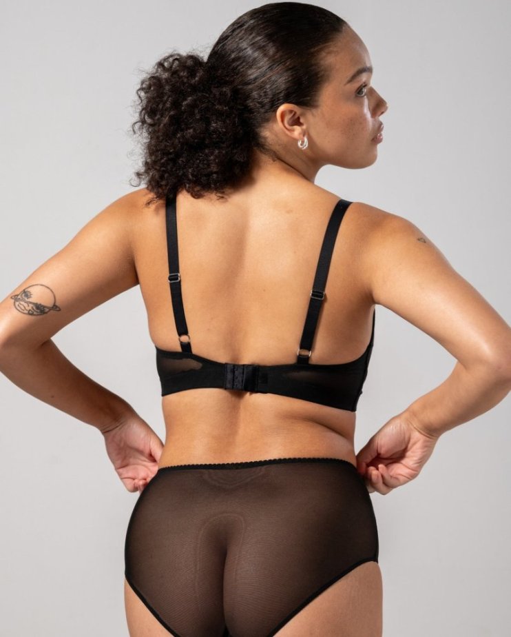 Mesh Support+ Bra Understatement – Black