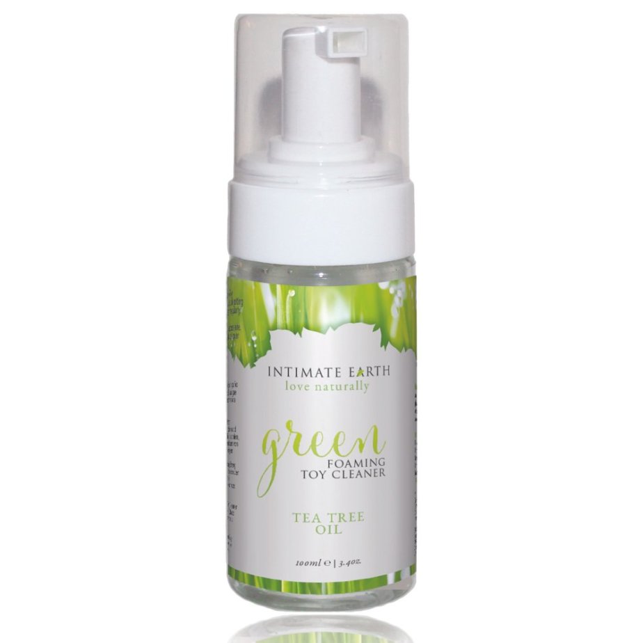 Intimate Earth – Green Tea Foaming Toy Cleaner – 100 ml