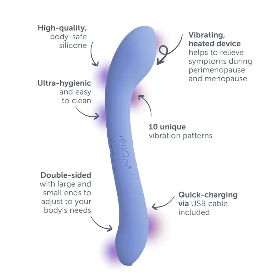 plusOne Relaxační masér Meno Glow