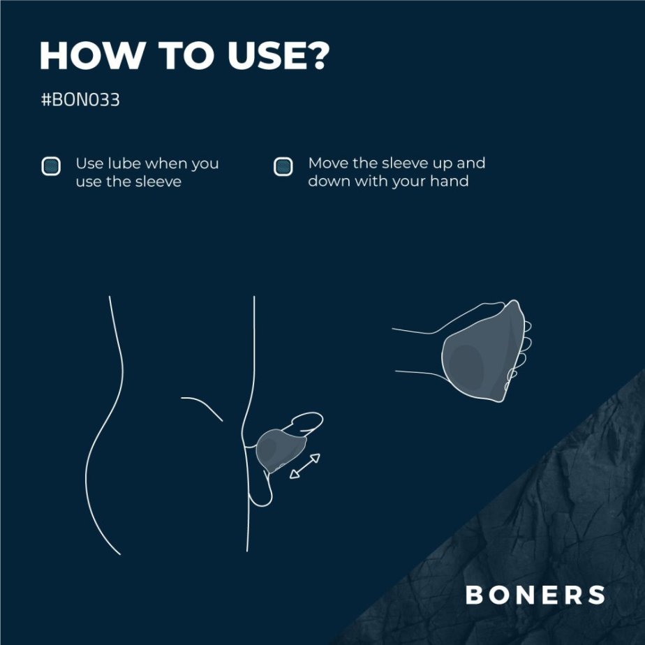 Vibrační masturbátor Boners