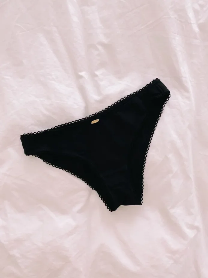 Bambusové bikini kalhotky - Bamboo kalhotky: Červená S