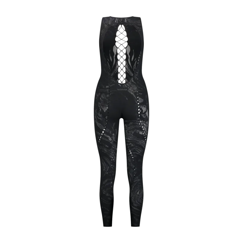 VAINVER Adina catsuit s otevřenými zády