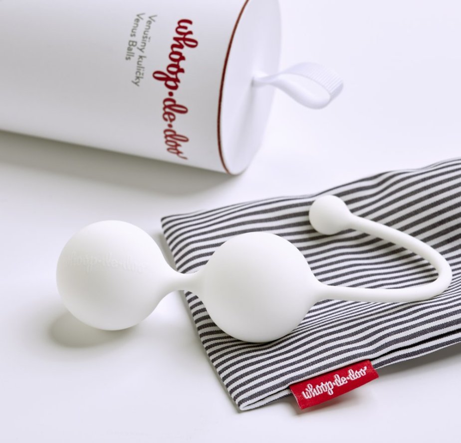 venušiny kuličky Whoop·de·doo Classic - Barva: Bílá