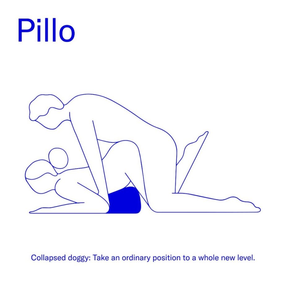 Dame – Pillo Sex Pillow – Indigo