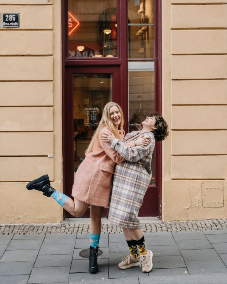 Rozkoššš + Noja "NOHY V TEPLE" - Ferdinand velikost: 36-39, Noja Rozkoššš limitka: Merry Clitmas