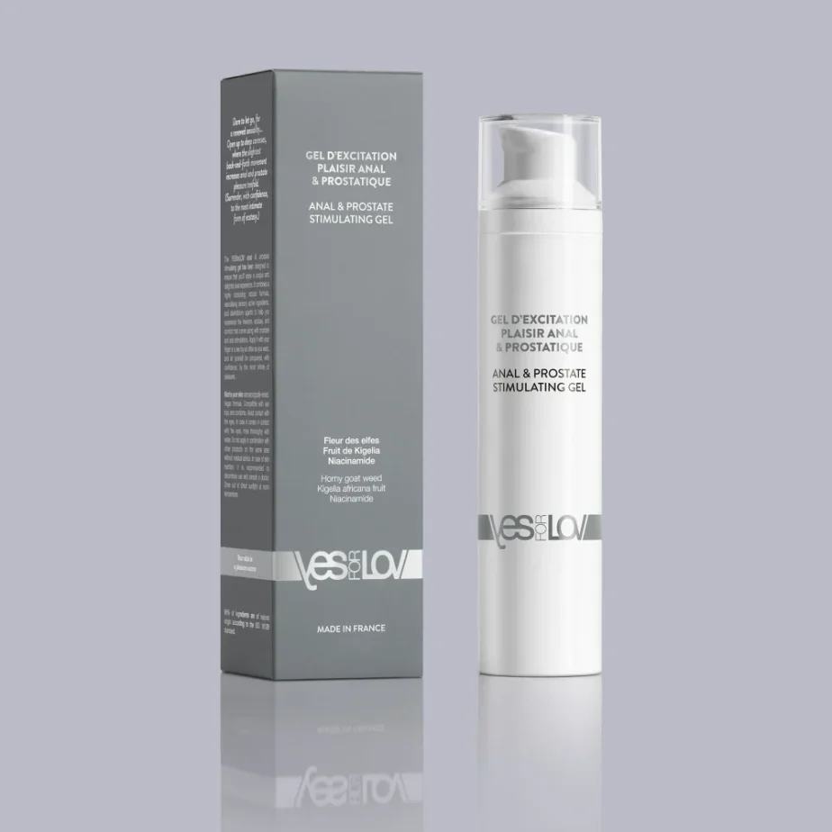 YESforLOV Anal & Prostate Stimulating Gel – stimulační gel pro anální rozkoš a prostatu 50 ml