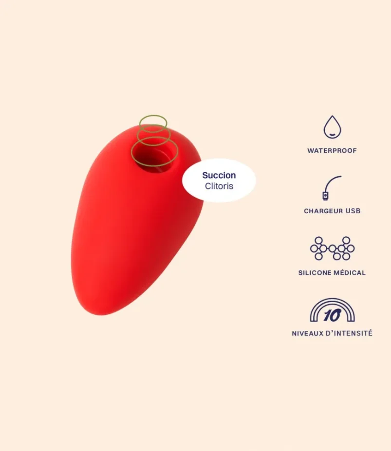 Puissante Mini Coco- sací vibrátor