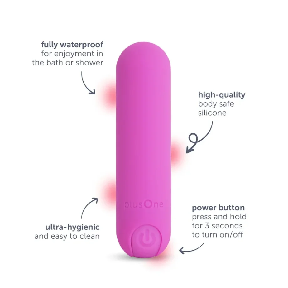 plusOne® vibrating bullet