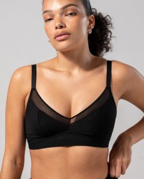 Mesh Support+ Bra Understatement – Black
