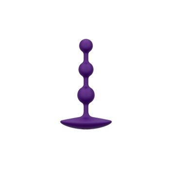 ROMP Amp – silikónové análne guľôčky Purple