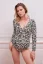 Body Baccara Léopard- těhotenské bodysuit - Velikost: M