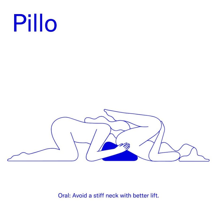 Dame – Pillo Sex Pillow – Indigo