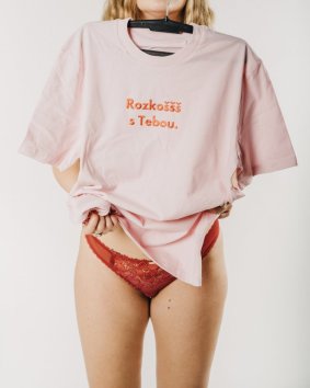 Rozkoššš s Tebou - triko PINK