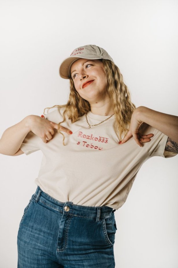 Rozkoššš s Tebou - vintage cap NATURAL RAW