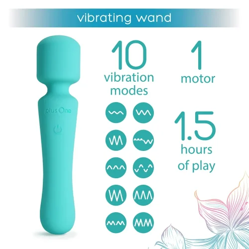 plusOne® vibrating wand
