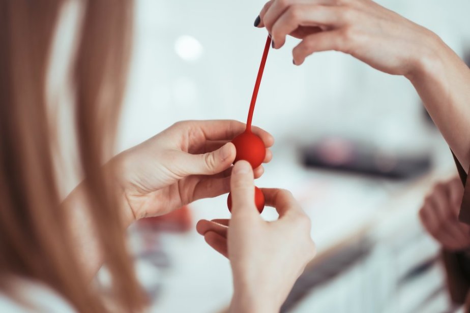 venušiny kuličky Whoop·de·doo Classic - Barva: Červená