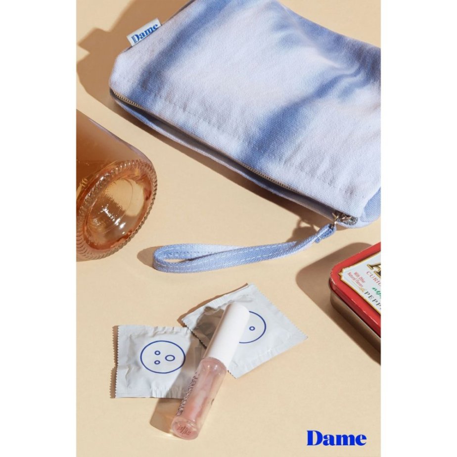 Dame Products – Stash Toy Pouch – Sky