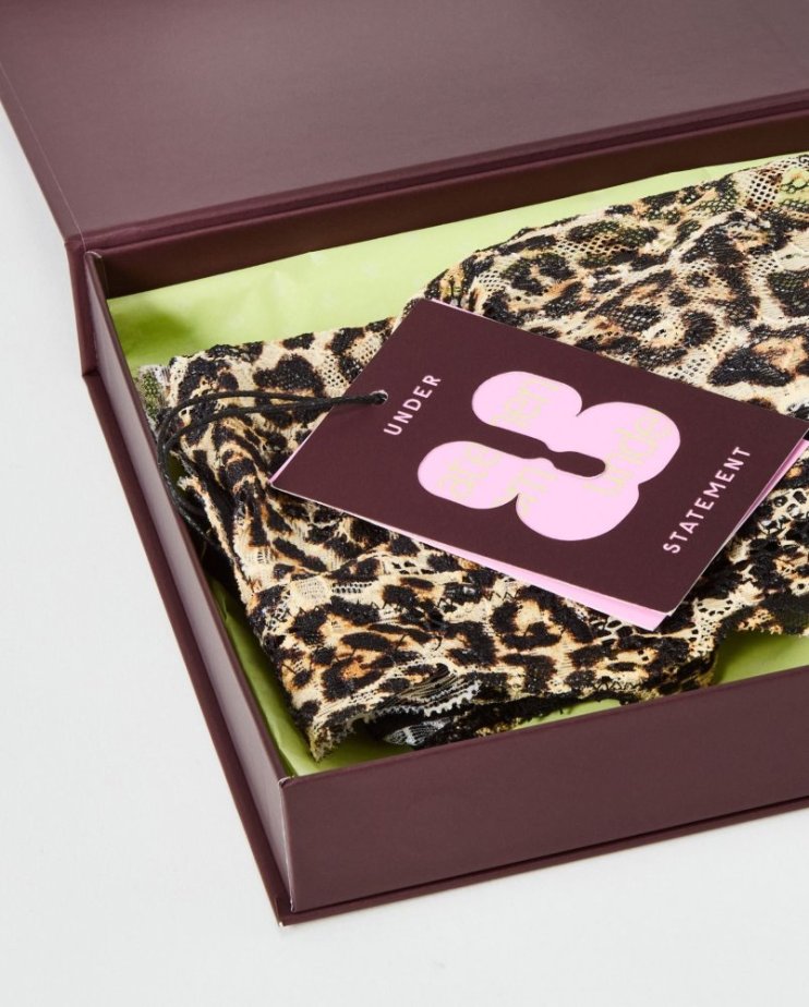 Understatement Gift Box – darčeková krabička Burgundy