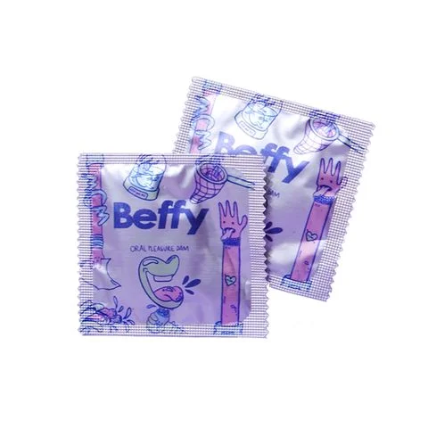 Beffy Lickpads 2 ks – orální rouška pro bezpečnější intimní hrátky