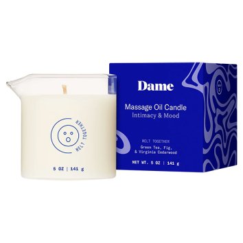 Dame Products – Massage Oil Candle – Melt Together