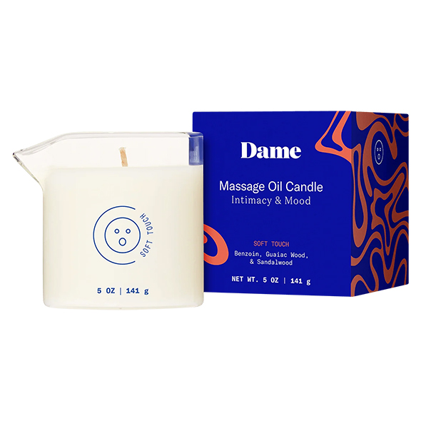 Dame Products – Massage Oil Candle – Soft Touch