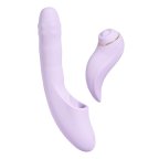 SVAKOM DuoGlow – 2v1 vibrátor ovládaný aplikáciou s pulzačným stimulátorom