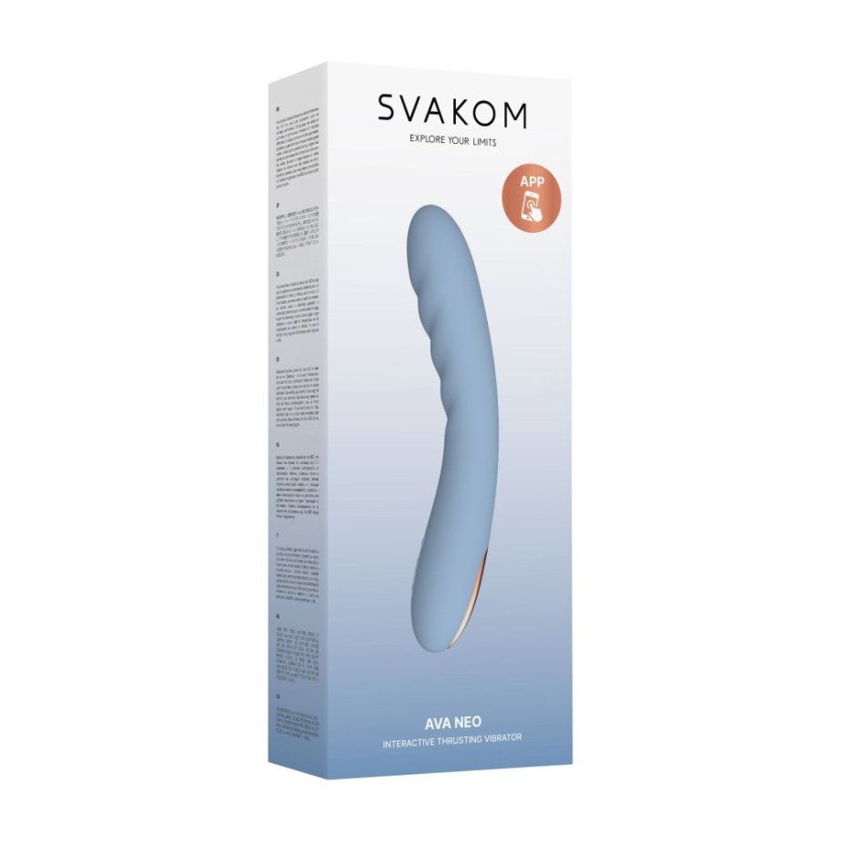 SVAKOM Ava Neo – interaktivní vibrační vibrátor s přírazy