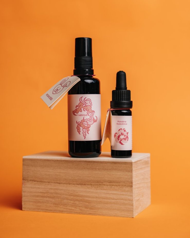 Smyslný set Rozkoššš: Vášnivá + Posvátná rozkošnice