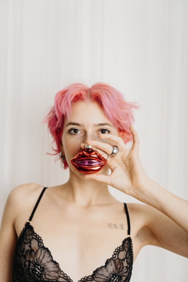 May Dainty Triangle Bralette - Velikost: M