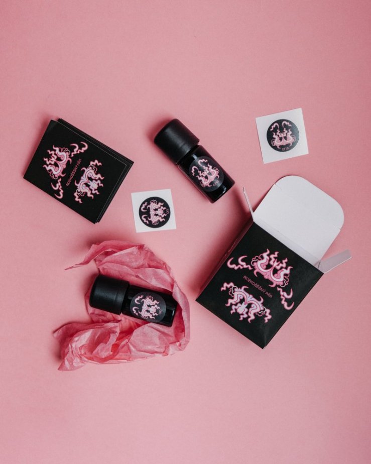 Rozkošššný pár - set dvou synergických esencí