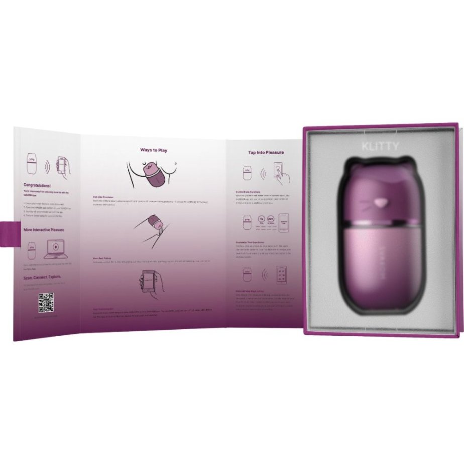 SVAKOM Klitty Clitoral Stimulator – Dusty Lavender