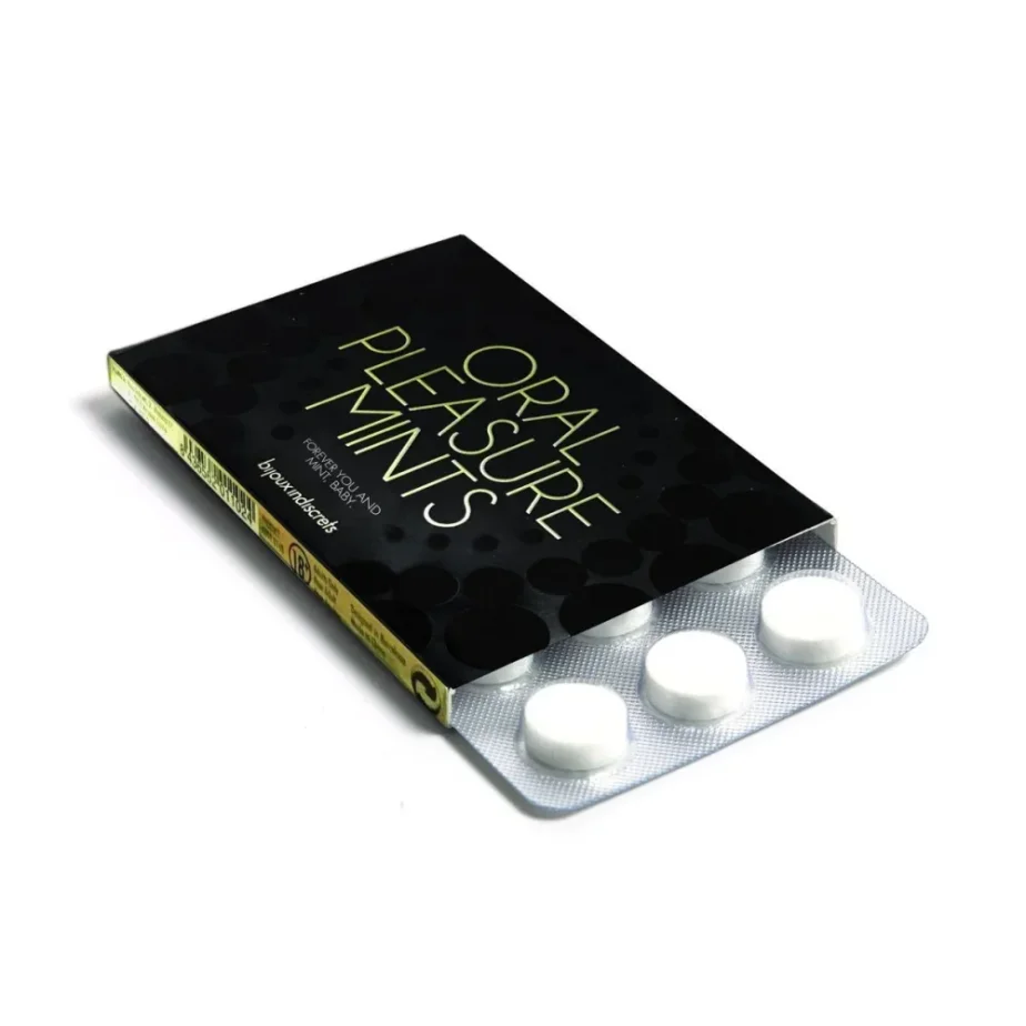 Oral Pleasure Mints – chladivé mätové cukríky na orálne potešenie