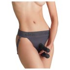 STRAP-ON COMPATIBLE UNDERWEAR - XS-XXL (GREY)