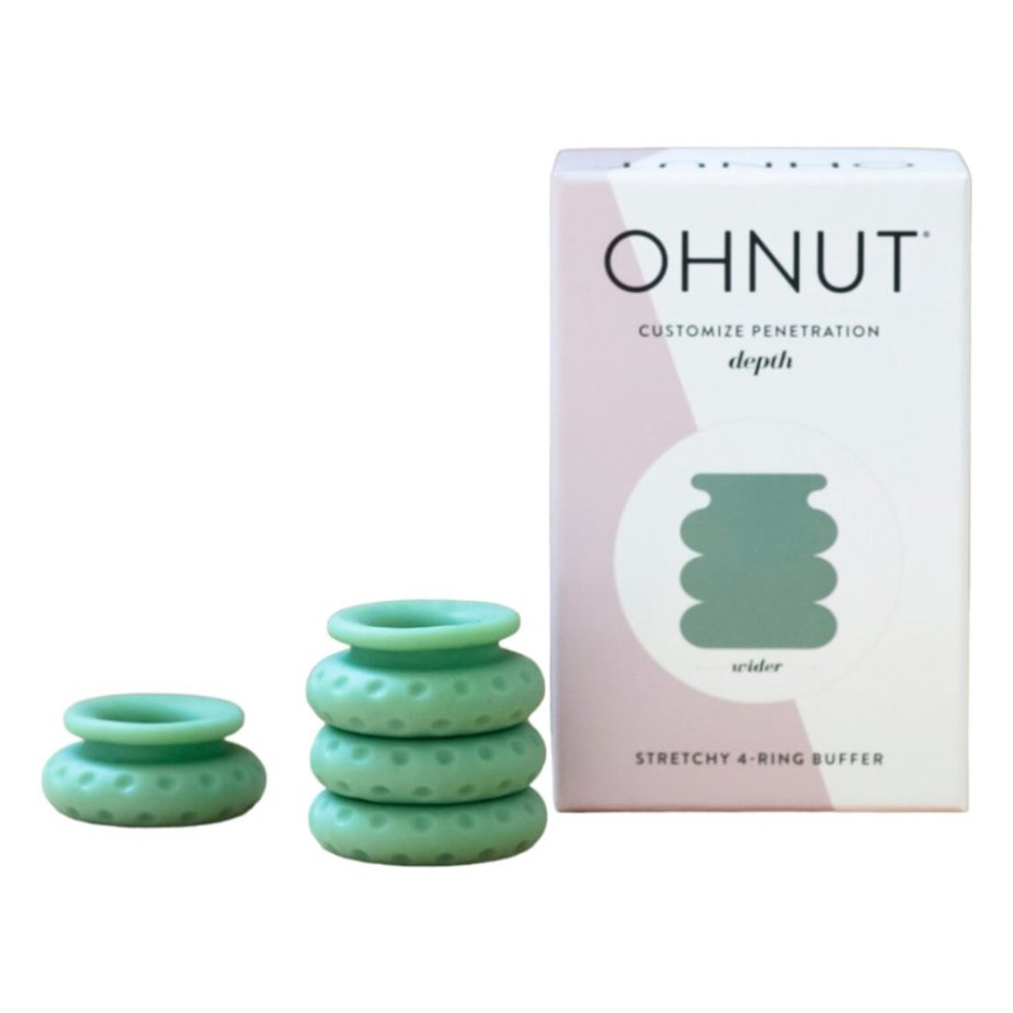 OHNUT - PENETRATION DEPTH CONTROL RINGS - 4 PACK (GREEN)
