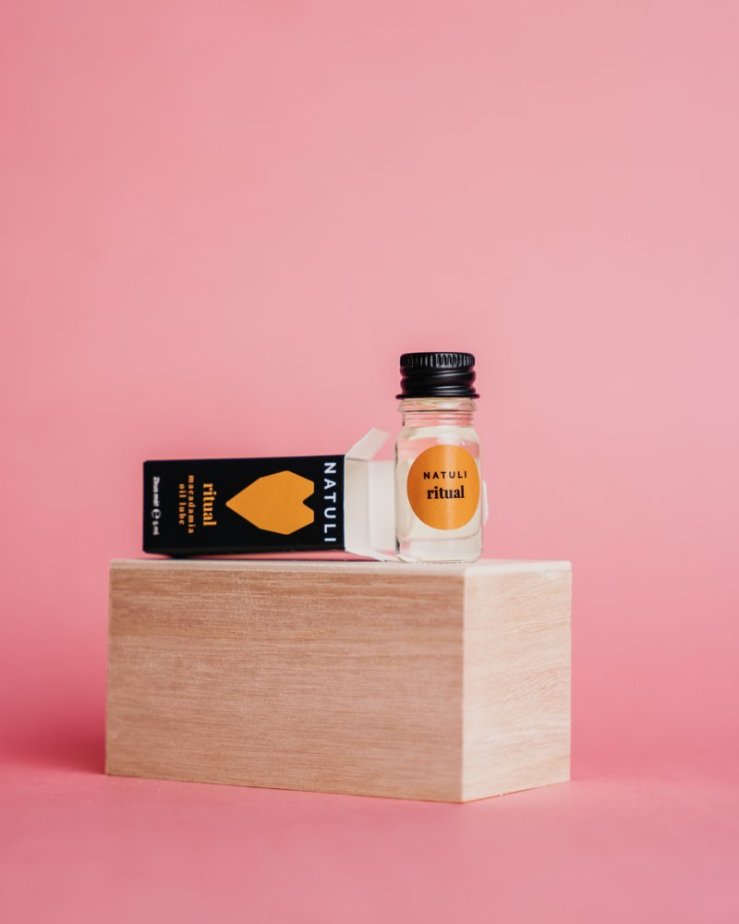 Romantický Ritual, olejový lubrikant - Velikost NATULI: 5ml vzorek