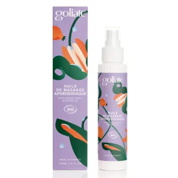 Goliate Afrodiziakálny masážny olej BIO (100 ml)