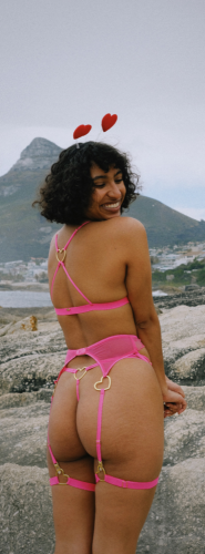 Petal Heart Back Bralette