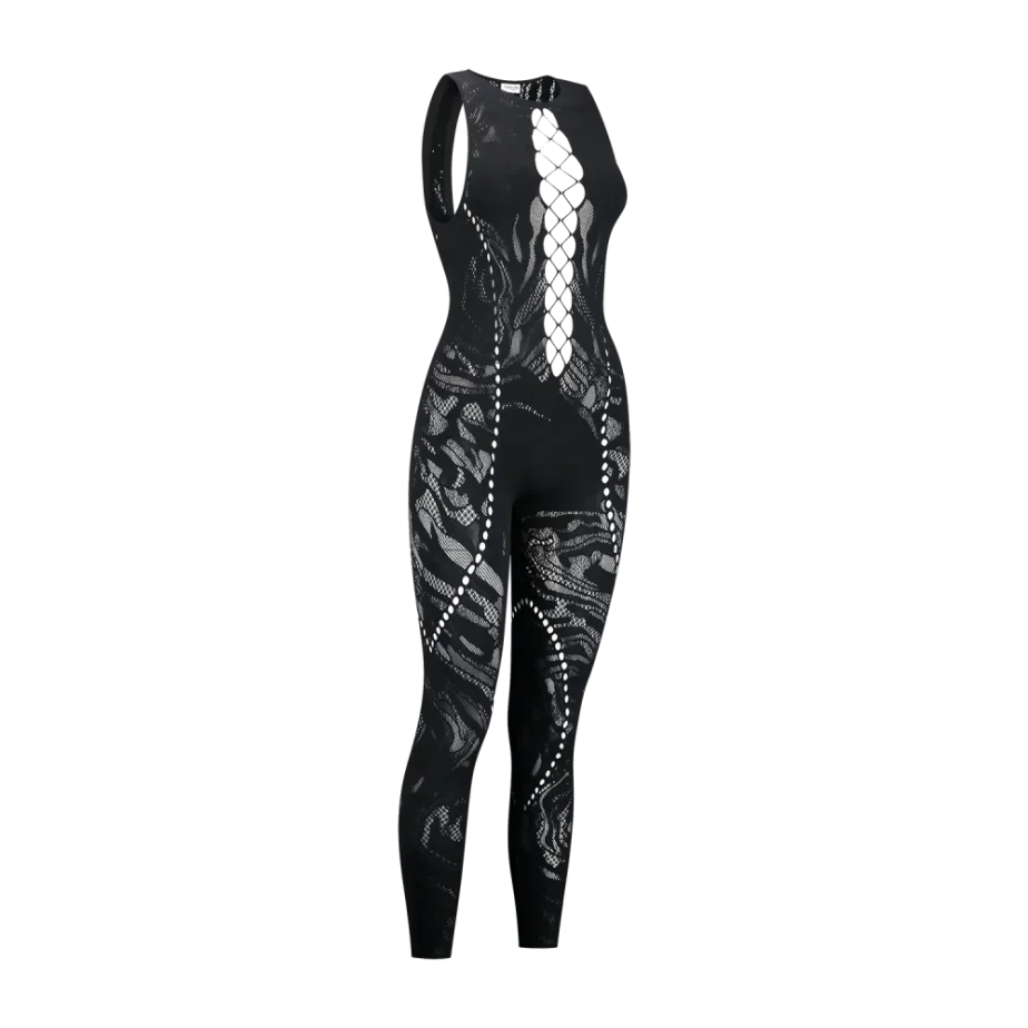 VAINVER Adina catsuit s otevřenými zády